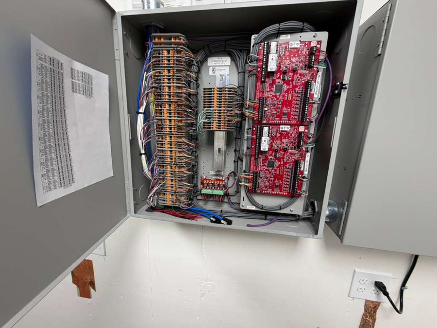Innovati access control panel wiring